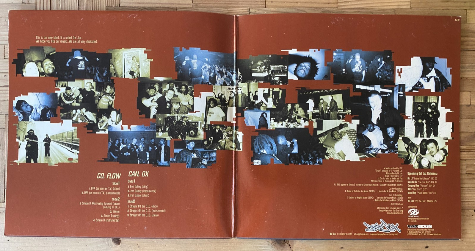 COMPANY FLOW DPA As Seen On T.V LP EL-P Run The Jewels Cannibal Ox ILL BILL Len