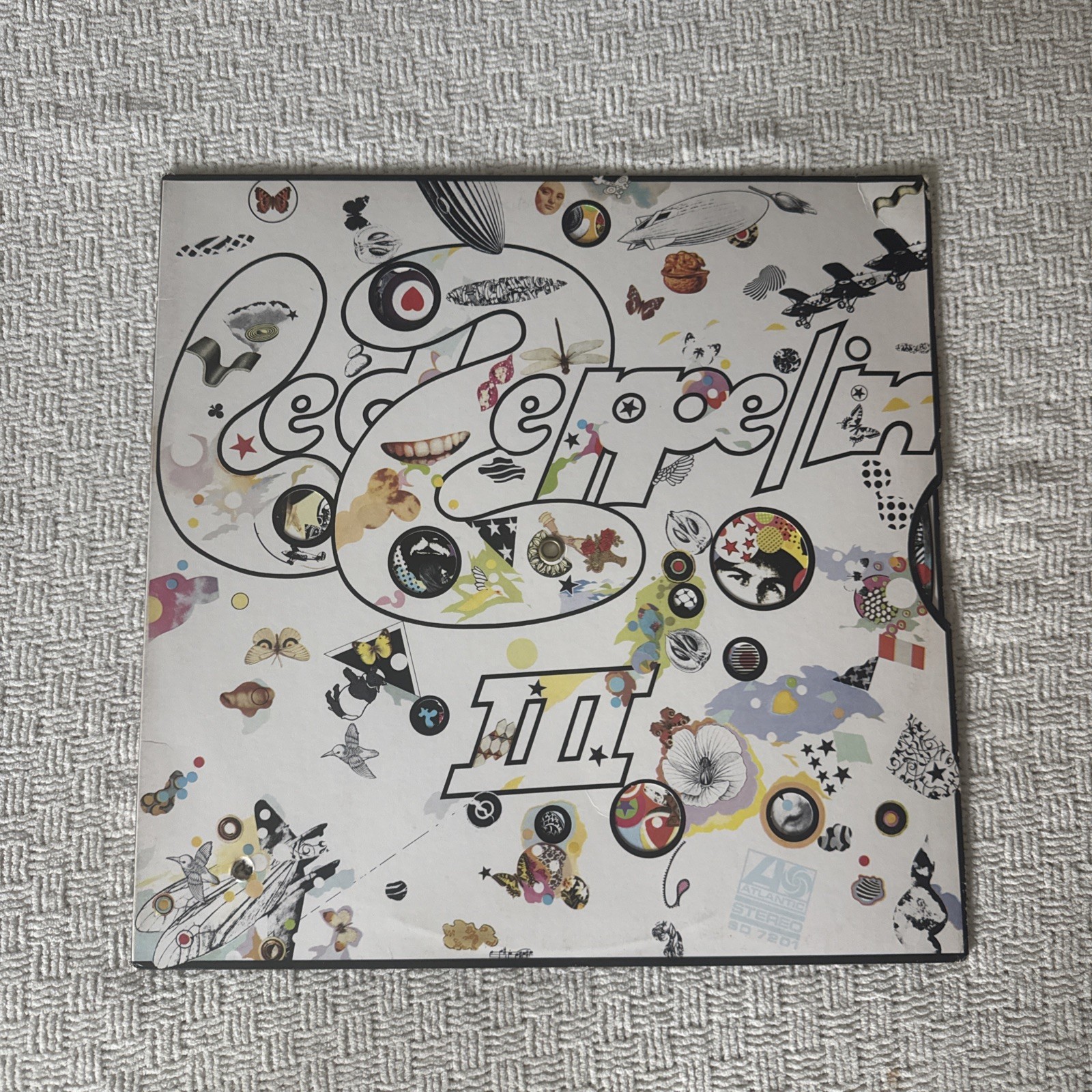 Led Zeppelin III LP 1975 MasterCraft RI PRC SD7201 NM Vinyl Immigrant Song