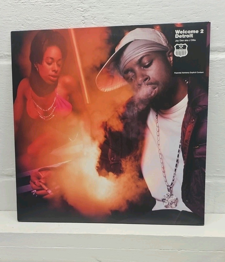 Jay Dee Aka J Dilla Welcome 2 Detroit VINYL 2x LP RECORD ALBUM Hip Hop EX