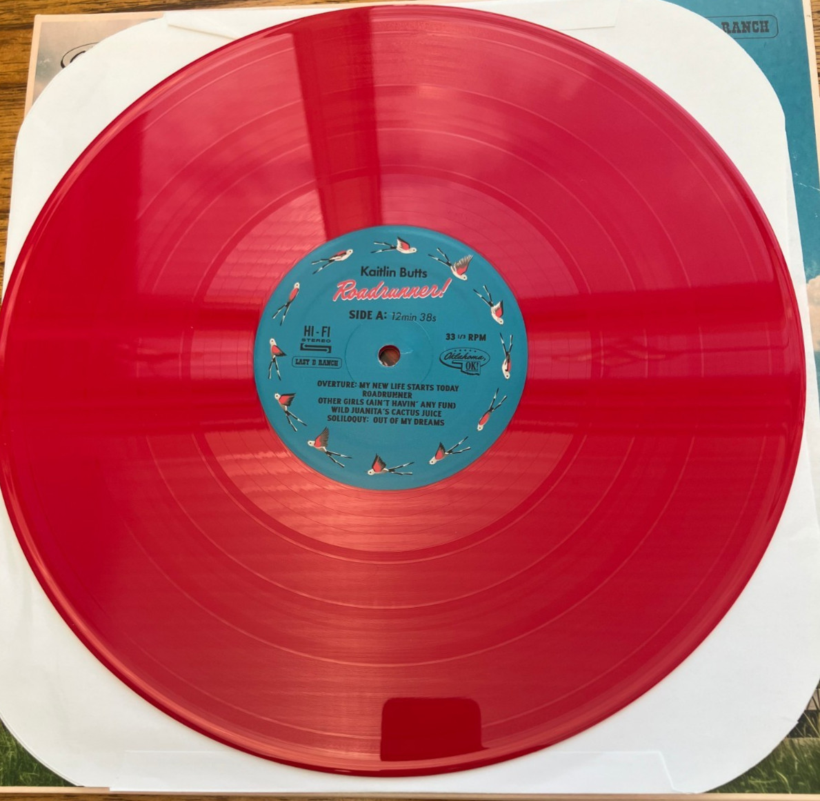 Kaitlin Butts – Roadrunner! (2024) double LP limited red vinyl Near Mint