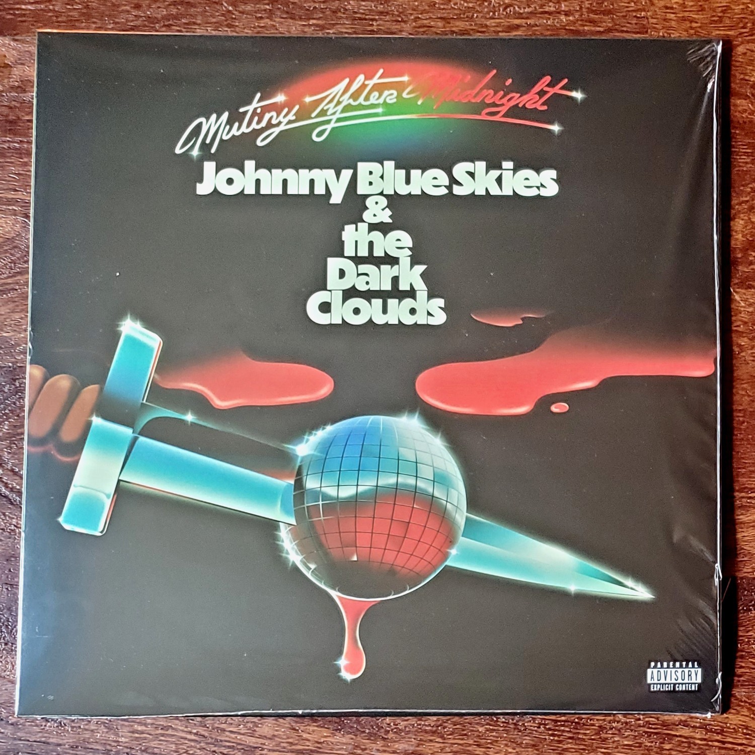 Johnny Blue Skies Mutiny After Midnight ULTRA CLEAR vinyl LP FREE SHIPPING