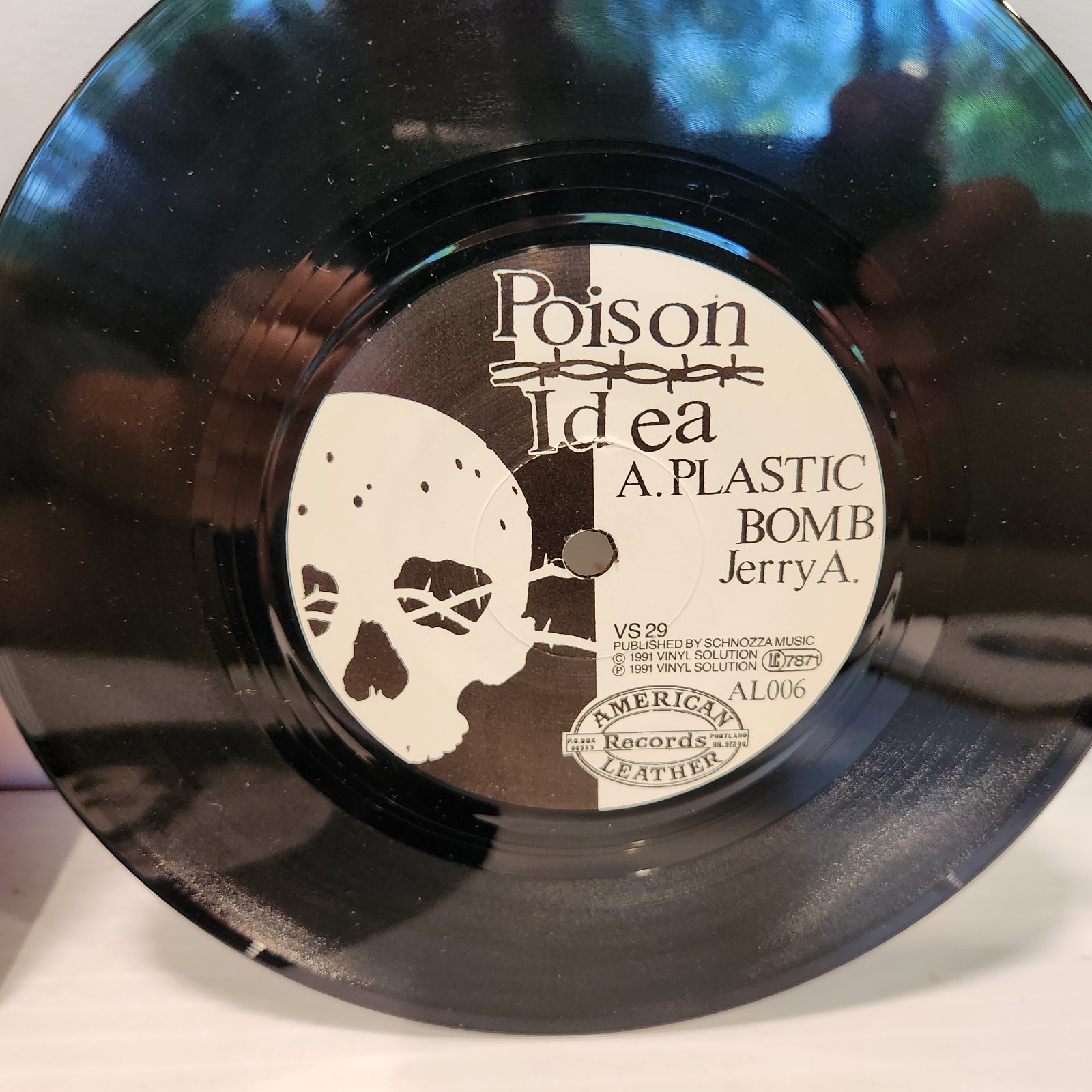 Poison Idea – 1991 Official Bootleg 2 x 7” Vinyl Solution UK London RARE