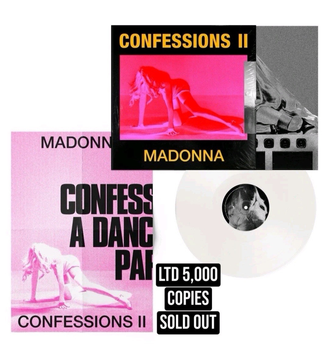Madonna – Confessions II – Spotify Fans First Milky Clear – Ltd to 5000 New