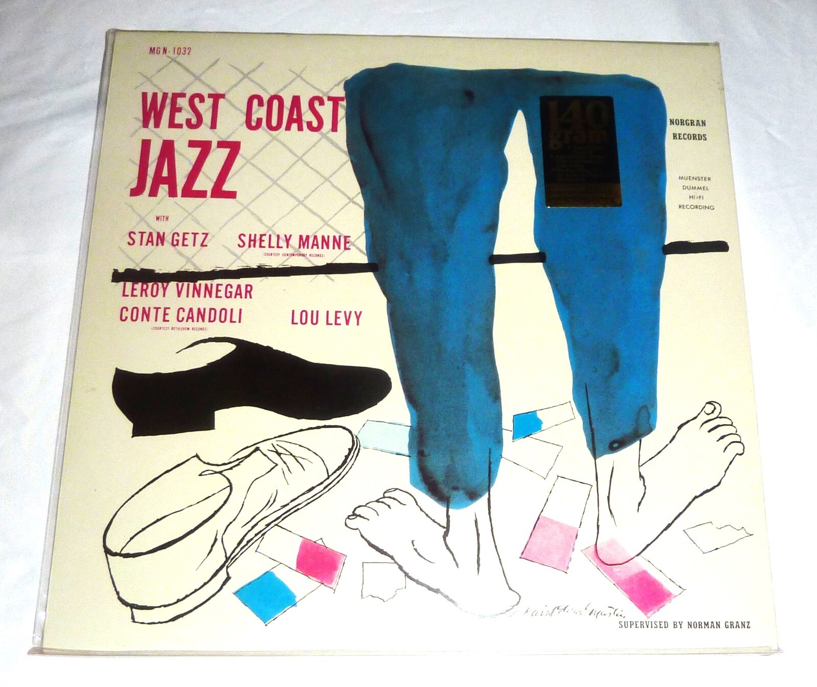 “SEALED” 140 GRAM VINYL LP by VARIOUS JAZZ ARTISTS “WEST COAST JAZZ” (2007) JAZZ