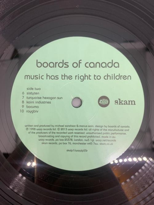 Boards Of Canada – Music Has The Right To Children (2xLP, RP) (Mint (M)) – 41834