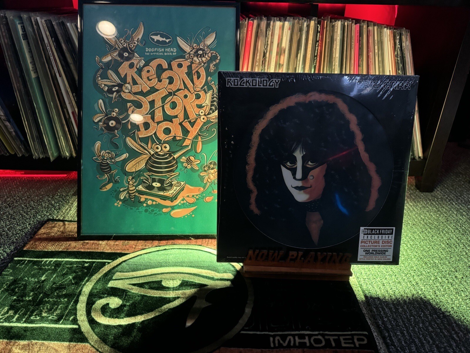 Eric Carr – Rockology Picture Vinyl LP Record Limited RSD 2023 BLACK FRIDAY