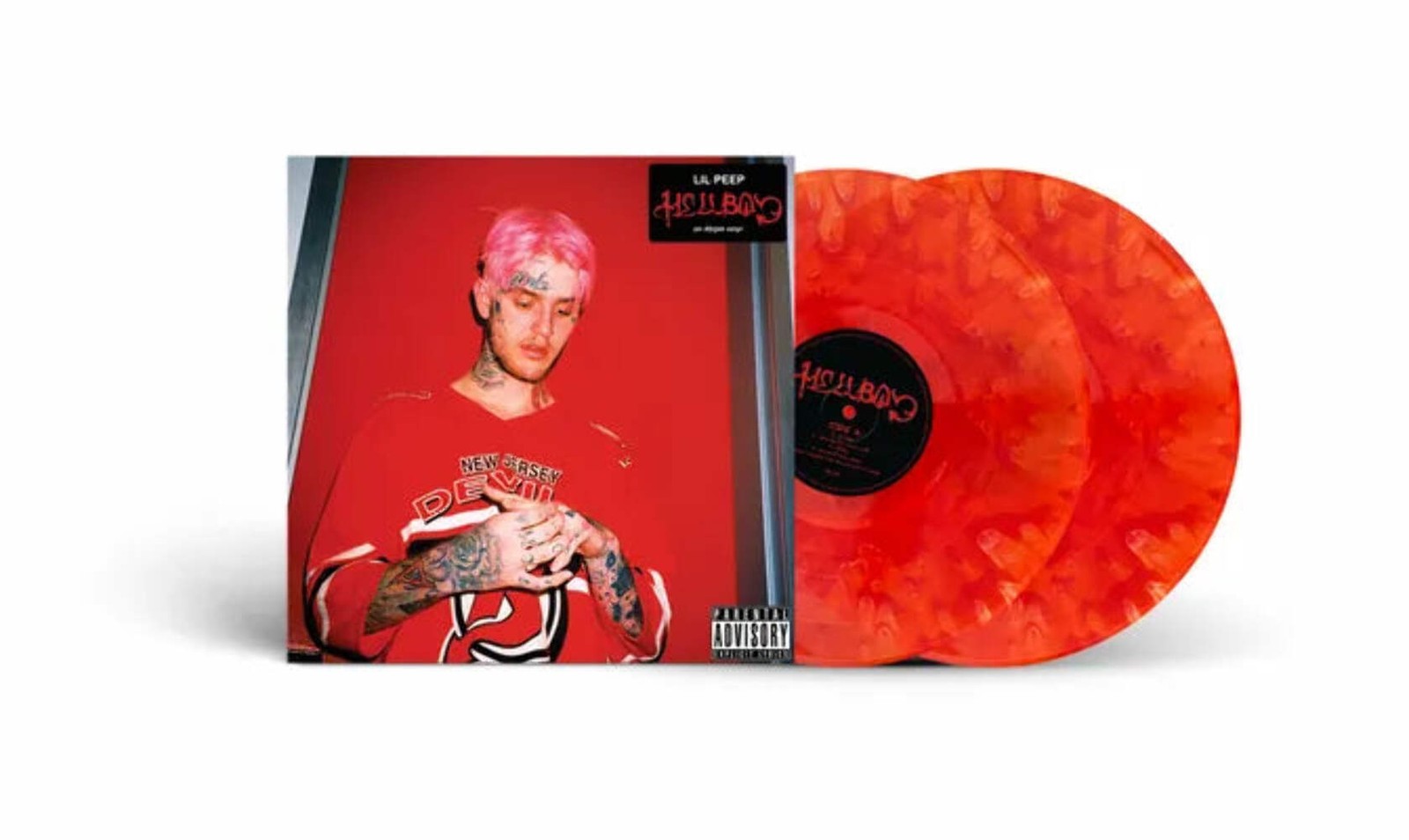 Lil Peep – Hellboy (2lp 45 rpm Cloudy Red) Vinyl New