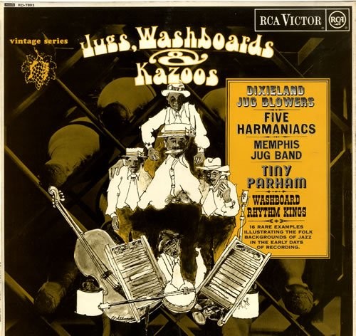 Various Artists, Jugs, Washboards & Kazoos, Vinyl