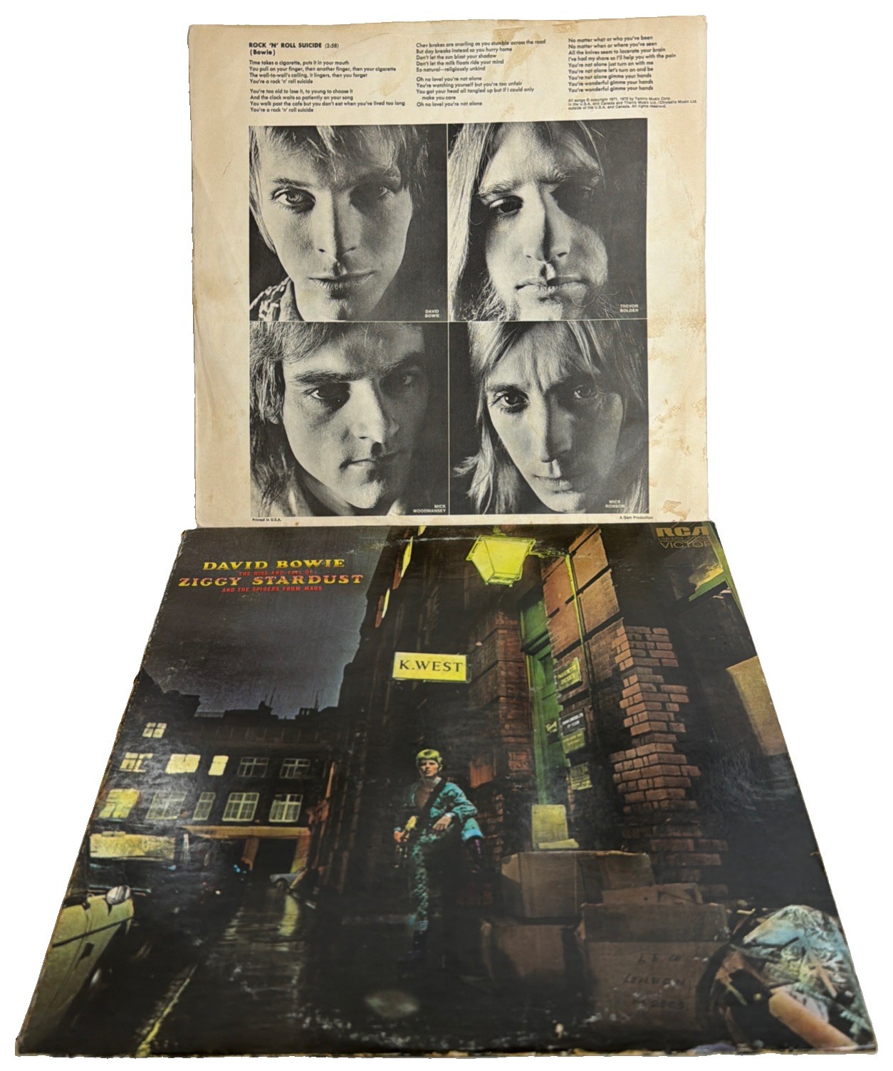 David Bowie – Ziggy Stardust & The Spiders From Mars US OG Dynaflex – 1972 – LSP
