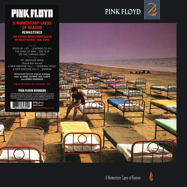 Pink Floyd – A Momentary Lapse Of Reason – 2017 Pink Floyd Records – Black Vinyl