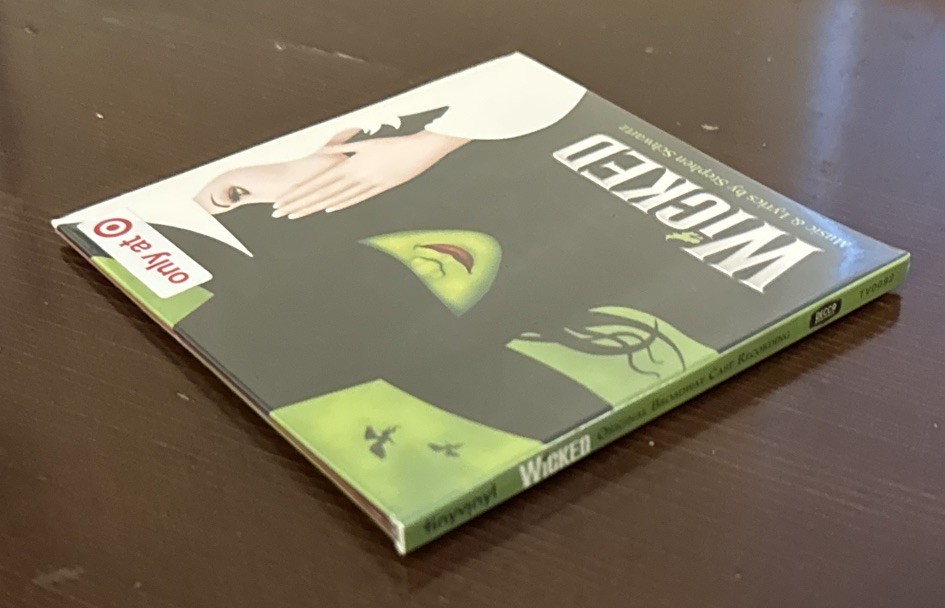 NEW Wicked: Defying Gravity (Part 1 & 2) 4″ Tiny Vinyl 2-Track Record Single