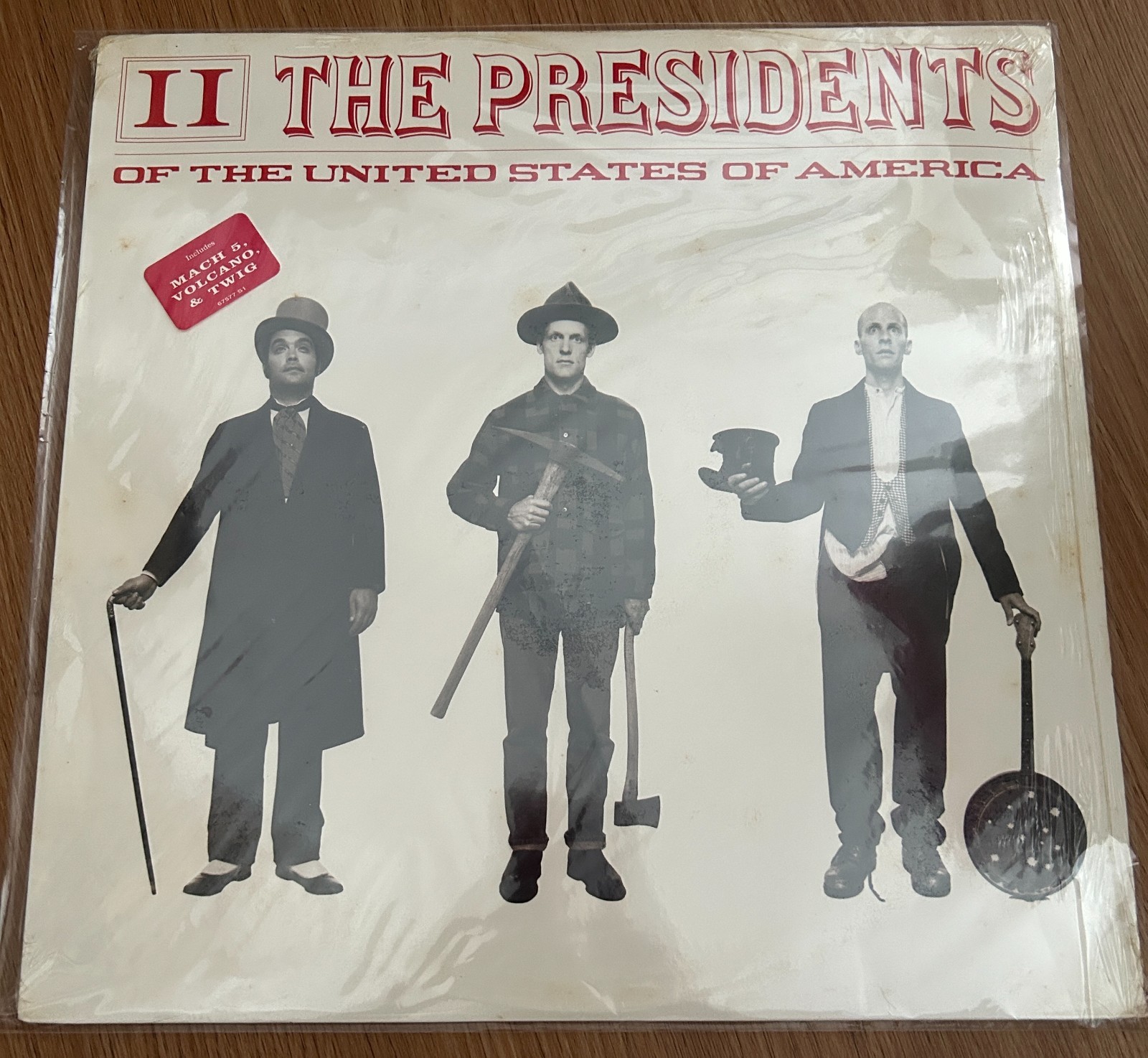 The Presidents Of The United States Of America II Sealed vinyl LP 1996 PUSA