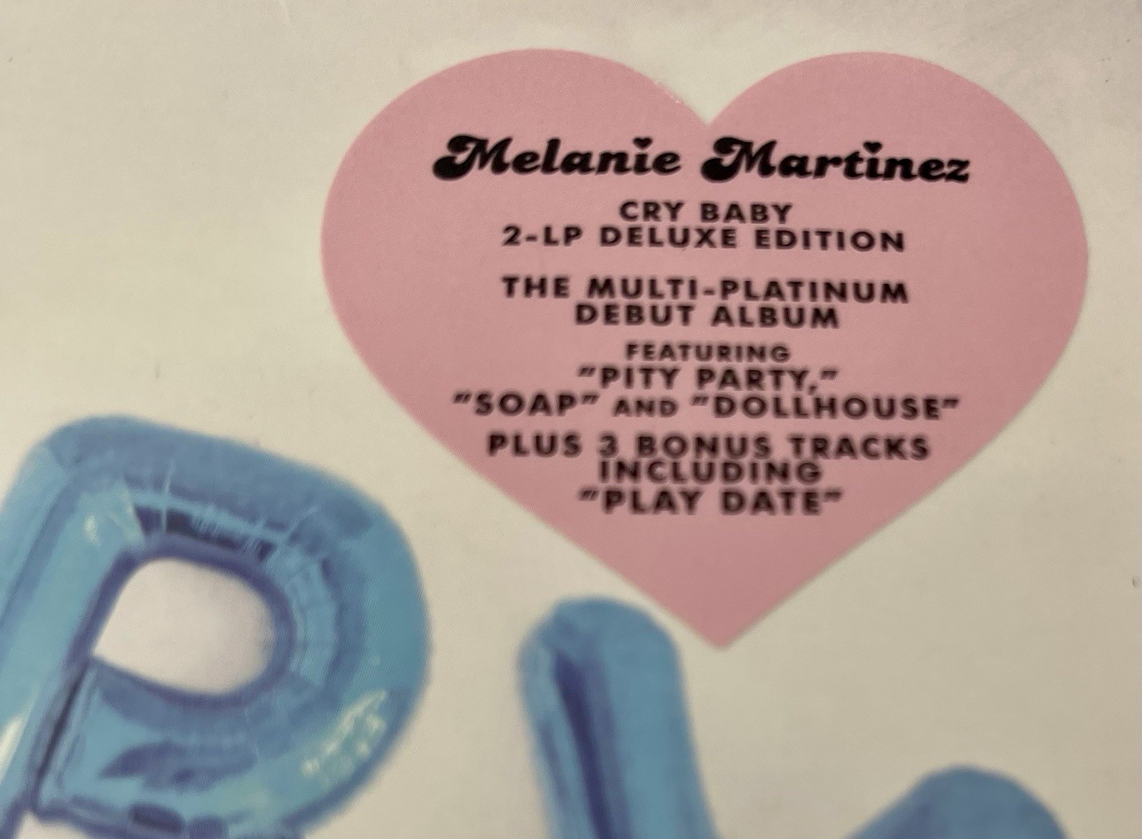 Melanie Martinez – Cry Baby Deluxe Edition – 2015 2-LP Sealed – Corner Wear