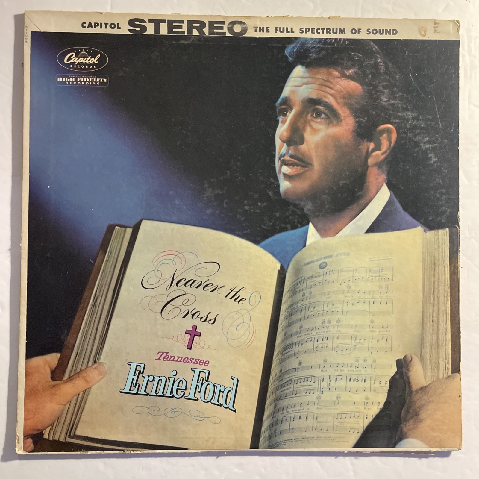 Tennessee Ernie Ford – Nearer The Cross Vinyl, LP 1959 Capitol Records – ST 1005