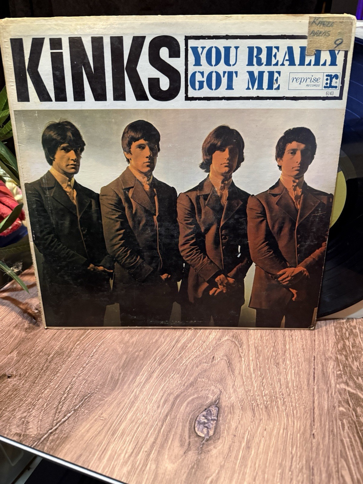 1965 The Kinks You Really Got Me Record 33 RPM 12″ Vinyl LP 33 RPM R-6143