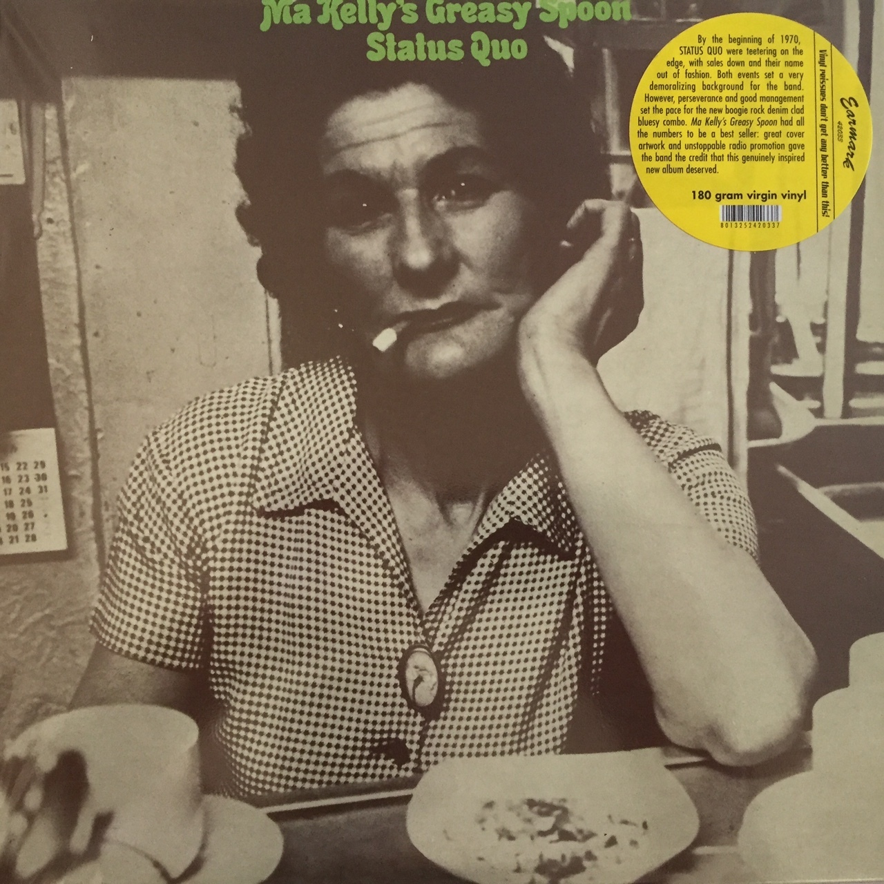 Ma Kelly’s Greasy Spoon [LP] by Status Quo (UK) (180g Virgin Vinyl, Earmark,2004
