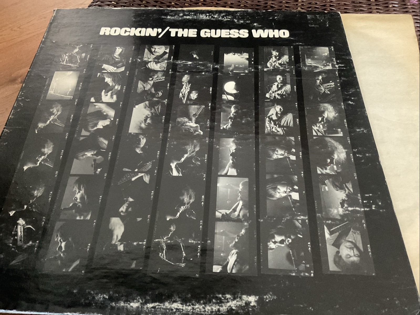 Rockin by The Guess Who LP Gatefold RCA LSP4602 includes lyric insert