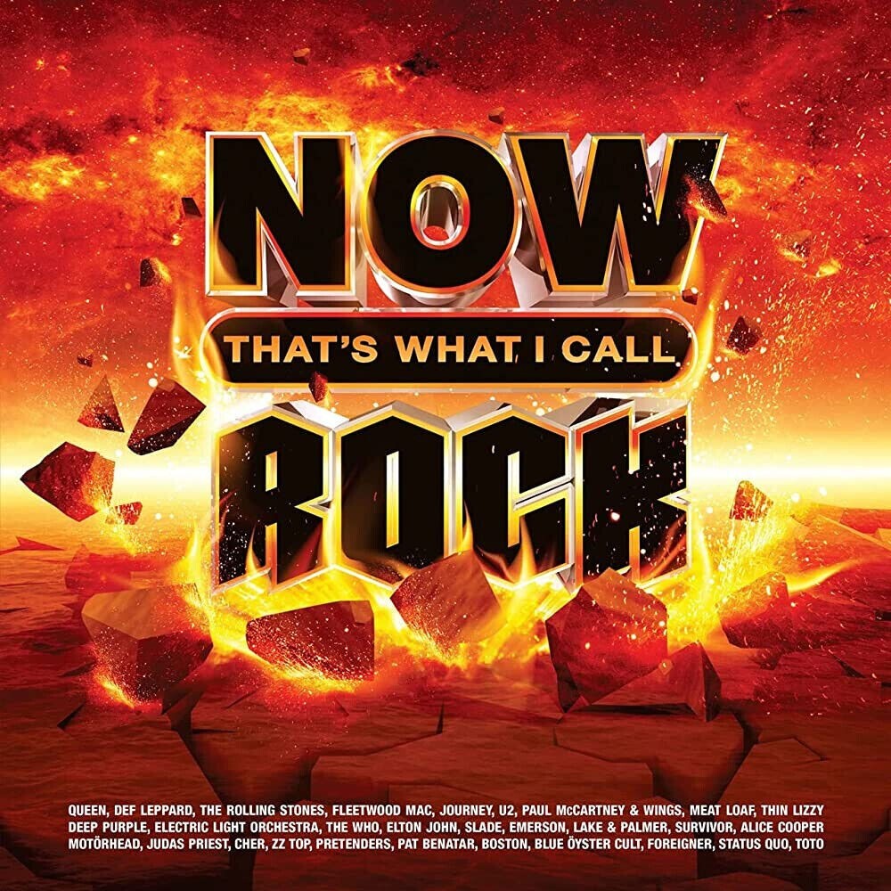 NOW THAT’S WHAT I CALL ROCK – 3-LP SET – RARE – LE – BRAND NEW – FREE SHIPPING!