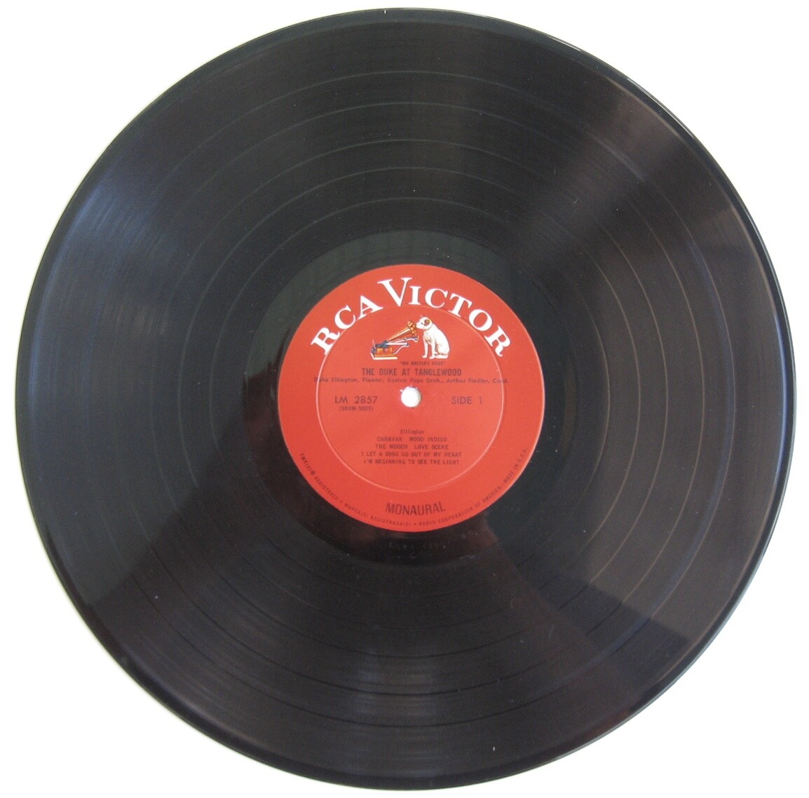 Duke Ellington: The Duke At Tanglewood LP RCA Red Seal #LM-2857 MONO ’66 Release