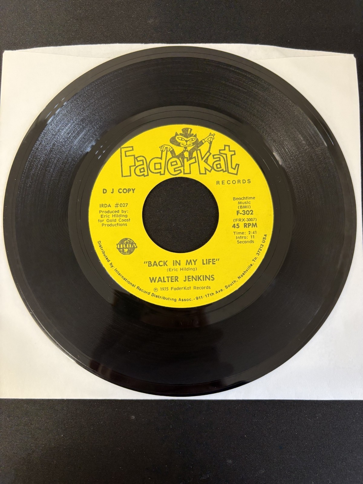 Walter Jenkins – Mid 70s Soul 45 (Clips Included)
