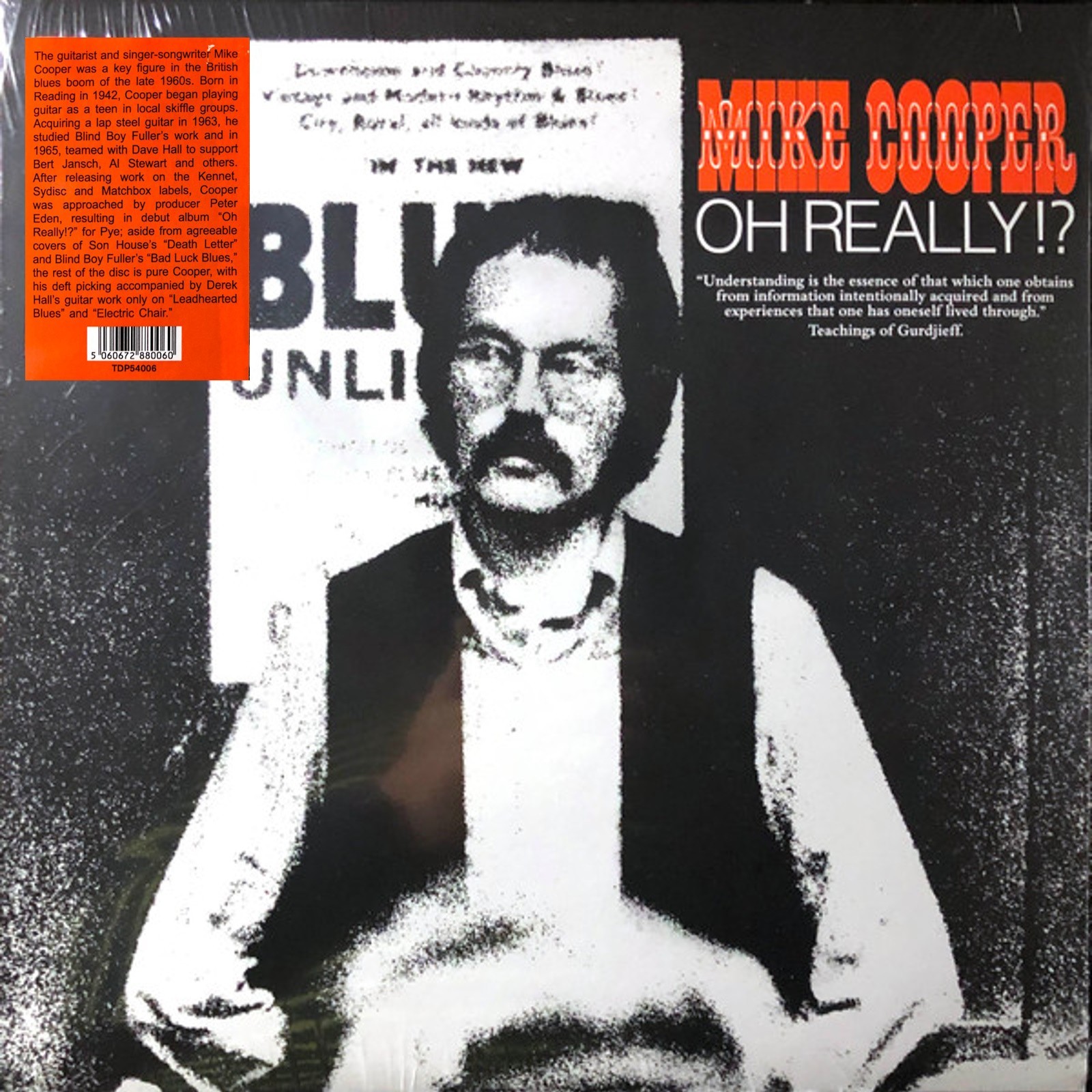 Mike Cooper – Oh Really!? Trading Places – TDP54006 Sealed 45rpm LP