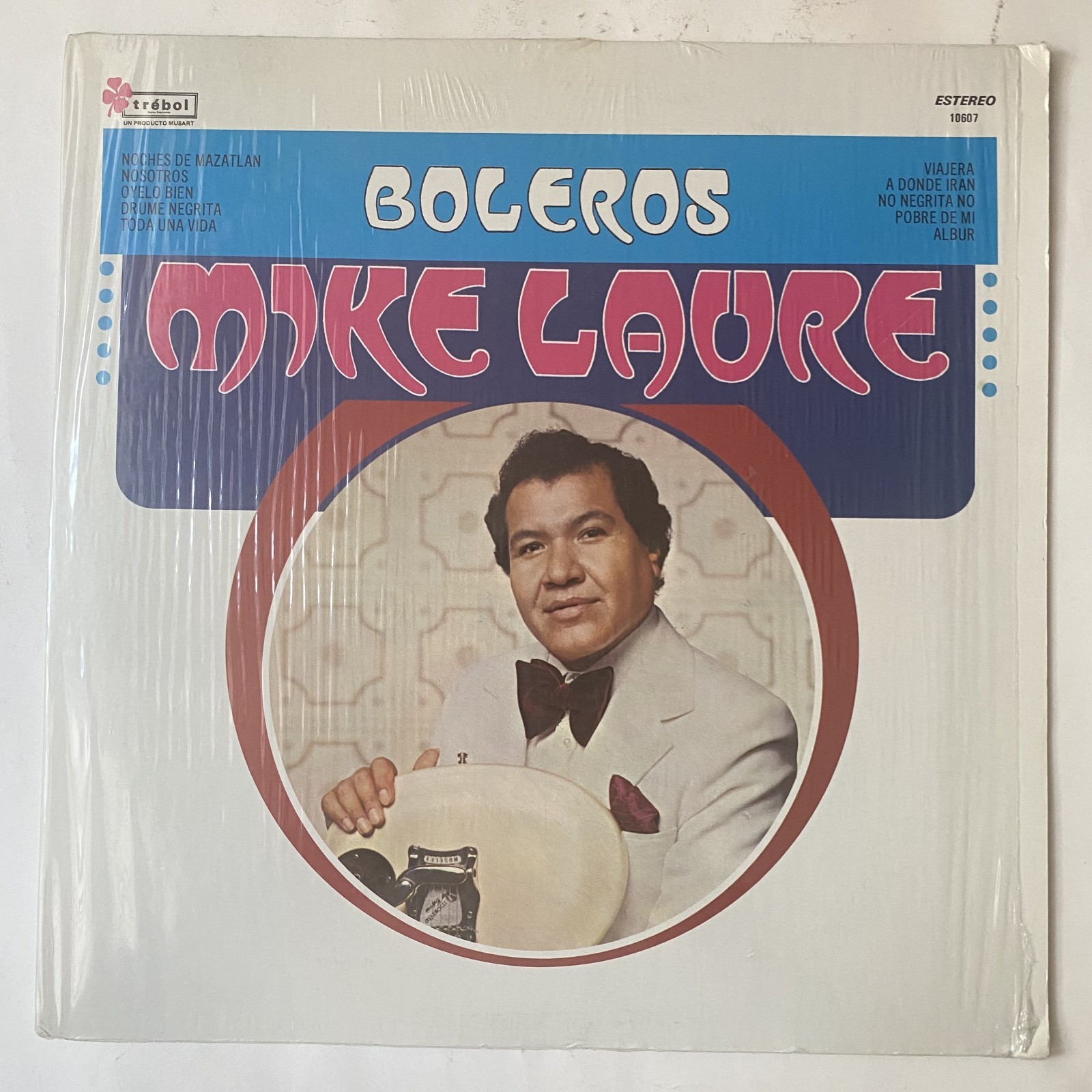 MIKE LAURE – BOLEROS – 1974 MEXICAN LP, CUMBIA