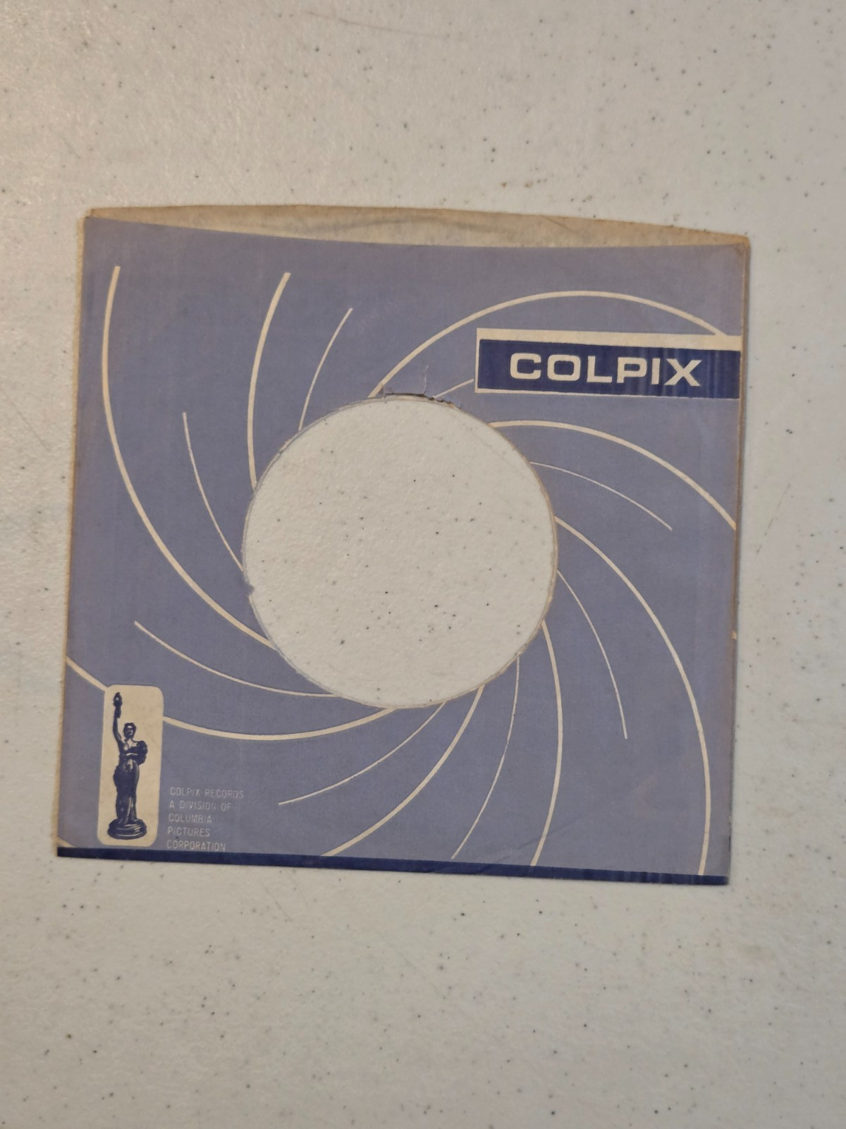 COLPIX records original 45 company company sleeve in nice shape