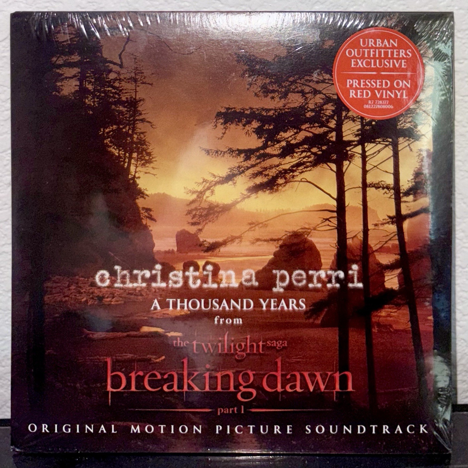 Christina Perri – Twilight A Thousand Years Exclusive Limited Edition Red Vinyl