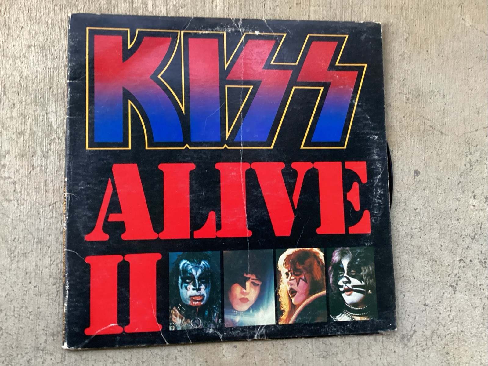 Kiss Alive II 2 LP Set Vinyl Gatefold 1977 Casablanca Record NBLP 7076-2