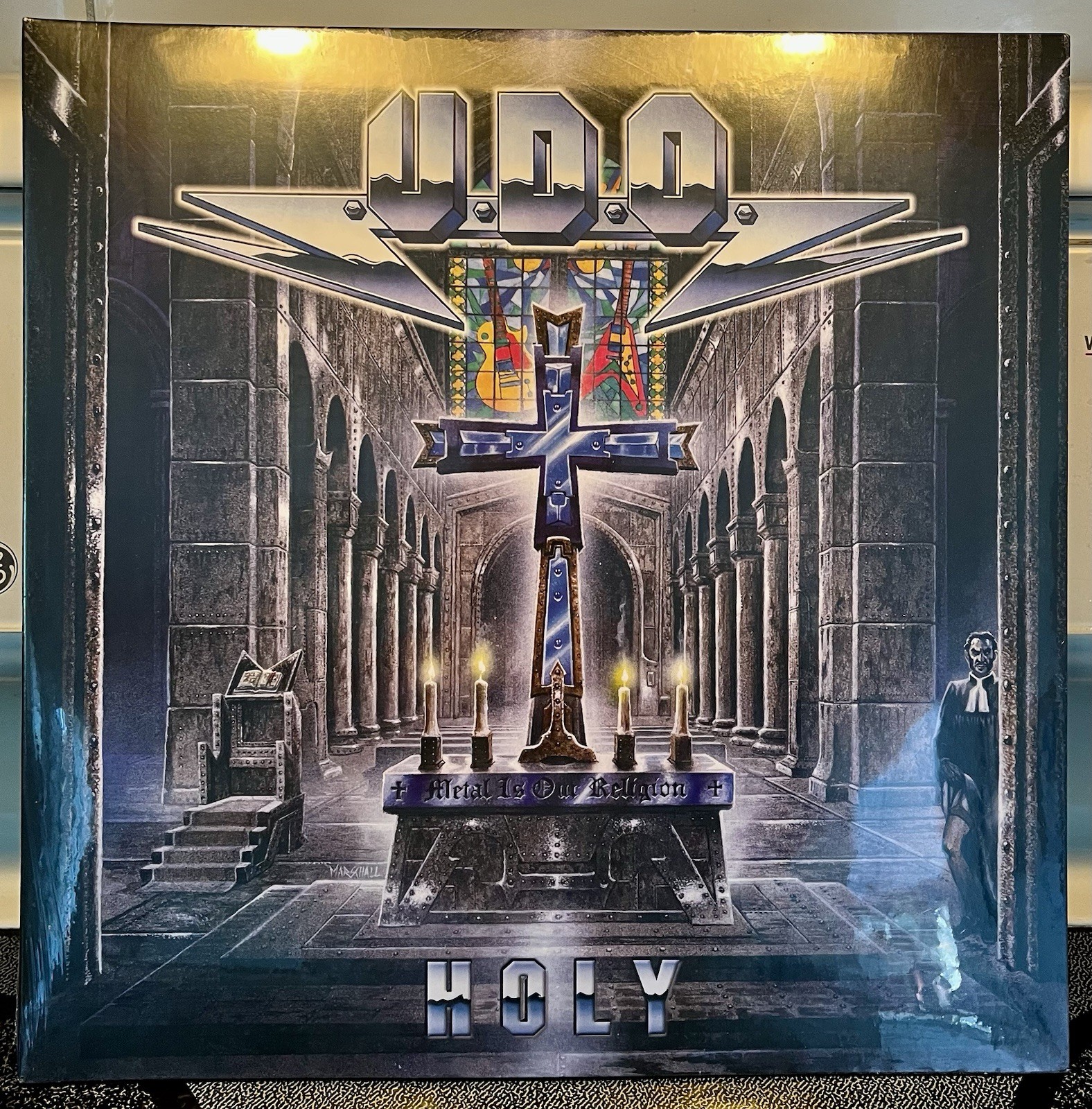 U.D.O. – HOLLY limited to 1000 units Purple Gatefold Vinyl LP SS Mint
