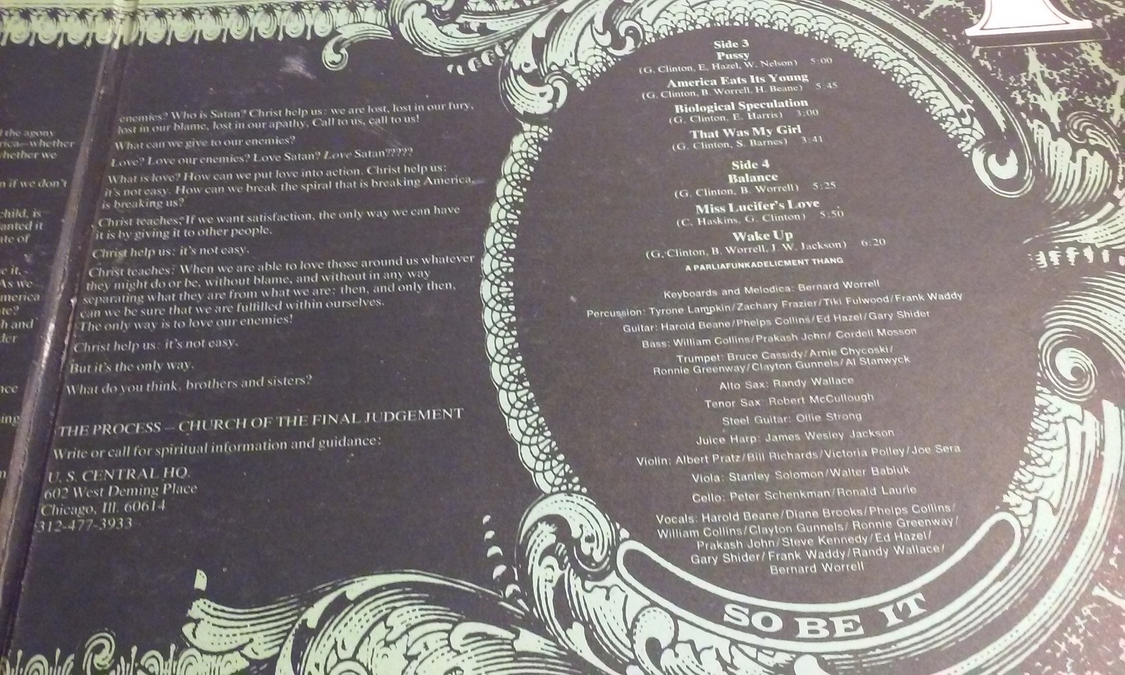 Funkadelic America Eats Its Young 2xLp 1972 Westbound 2WB 2020 VG/VG Scarce