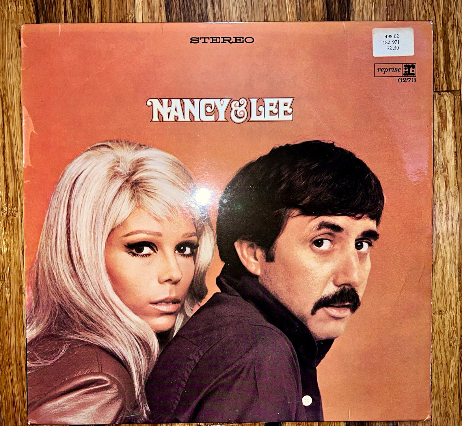 Nancy Sinatra & Lee Hazlewood Nancy & Lee LP 12″ 33 RPM Stereo Reprise RS 6273