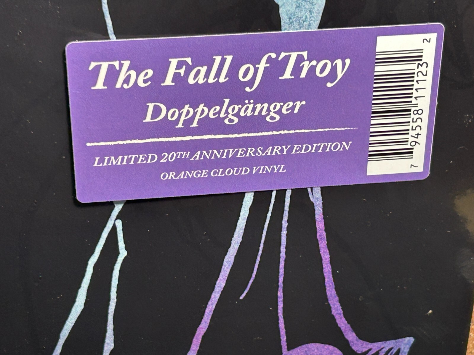 THE FALL OF TROY – Doppelganger, Ltd 20th Anni ORANGE CLOUD COLORED VINYL LP New