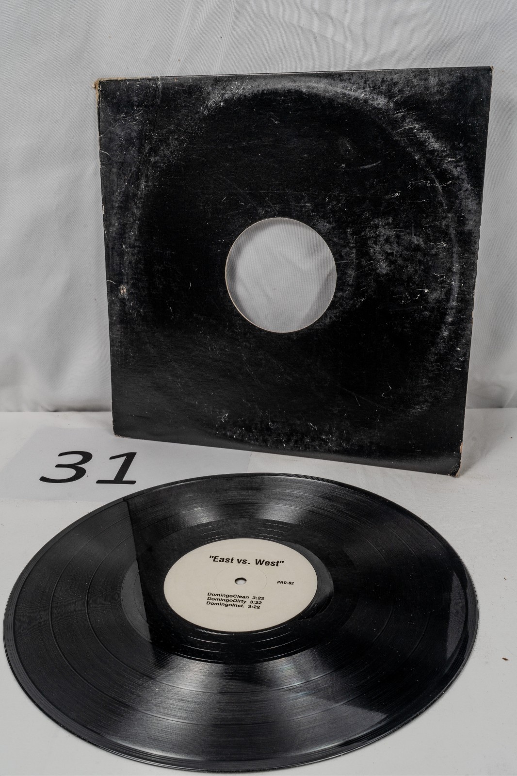 Title East vs. West Vinyl 12″ Promo Single Hip Hop 1990s 2000s VG+ Item Specific