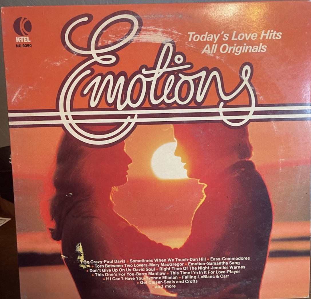 1978 Various – Emotions (Today’s Love Hits All Originals) – Soft Rock Pop Vinyl