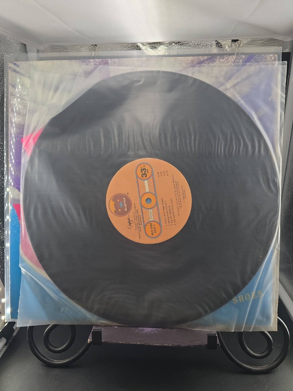 Foghat Tight Shoes LP 1980 Bearsville BHS 6999 Jacksonville Press EX/VG