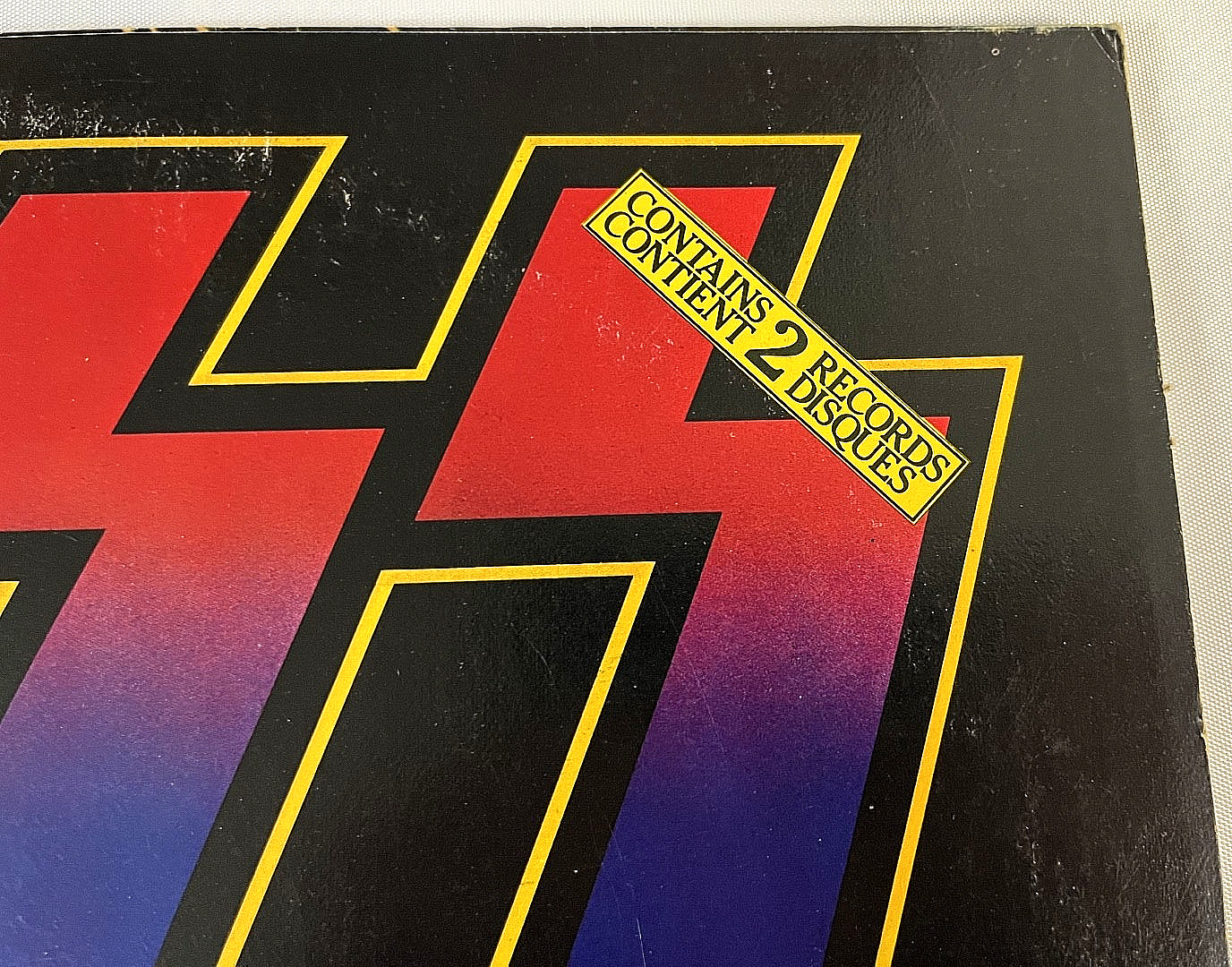 KISS ALIVE II Canada 2XLP Vinyl Tattoos Booklet Sleeves Polydor Ace Aucoin VG+