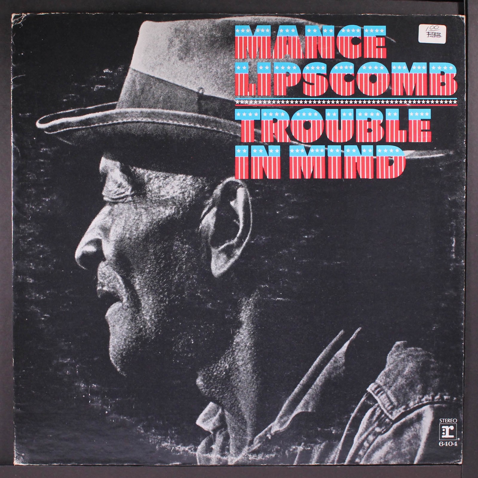 MANCE LIPSCOMB: trouble in mind REPRISE 12″ LP 33 RPM