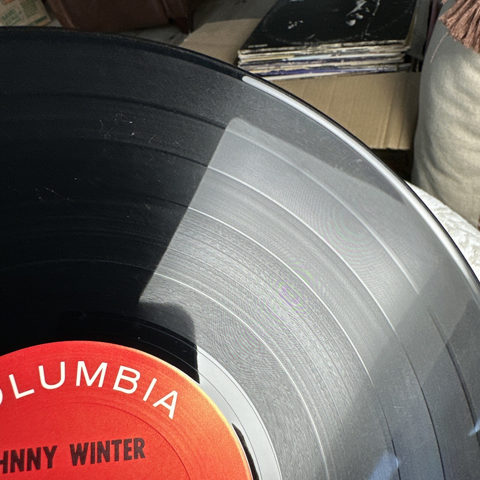 Johnny Winter Self Titled Columbia 2 Eye’s CS 9826 Stereo 360 Sound VG ++ 1969