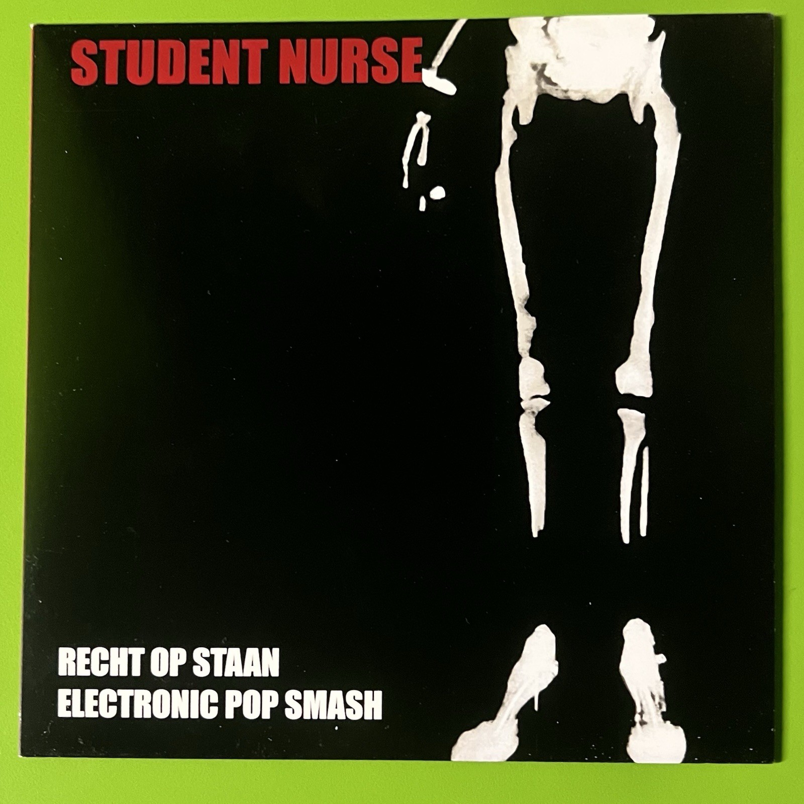 Student Nurse ‎– Recht Op Staan / Electronic Pop Smash 7” Vinyl Synth New Wave x