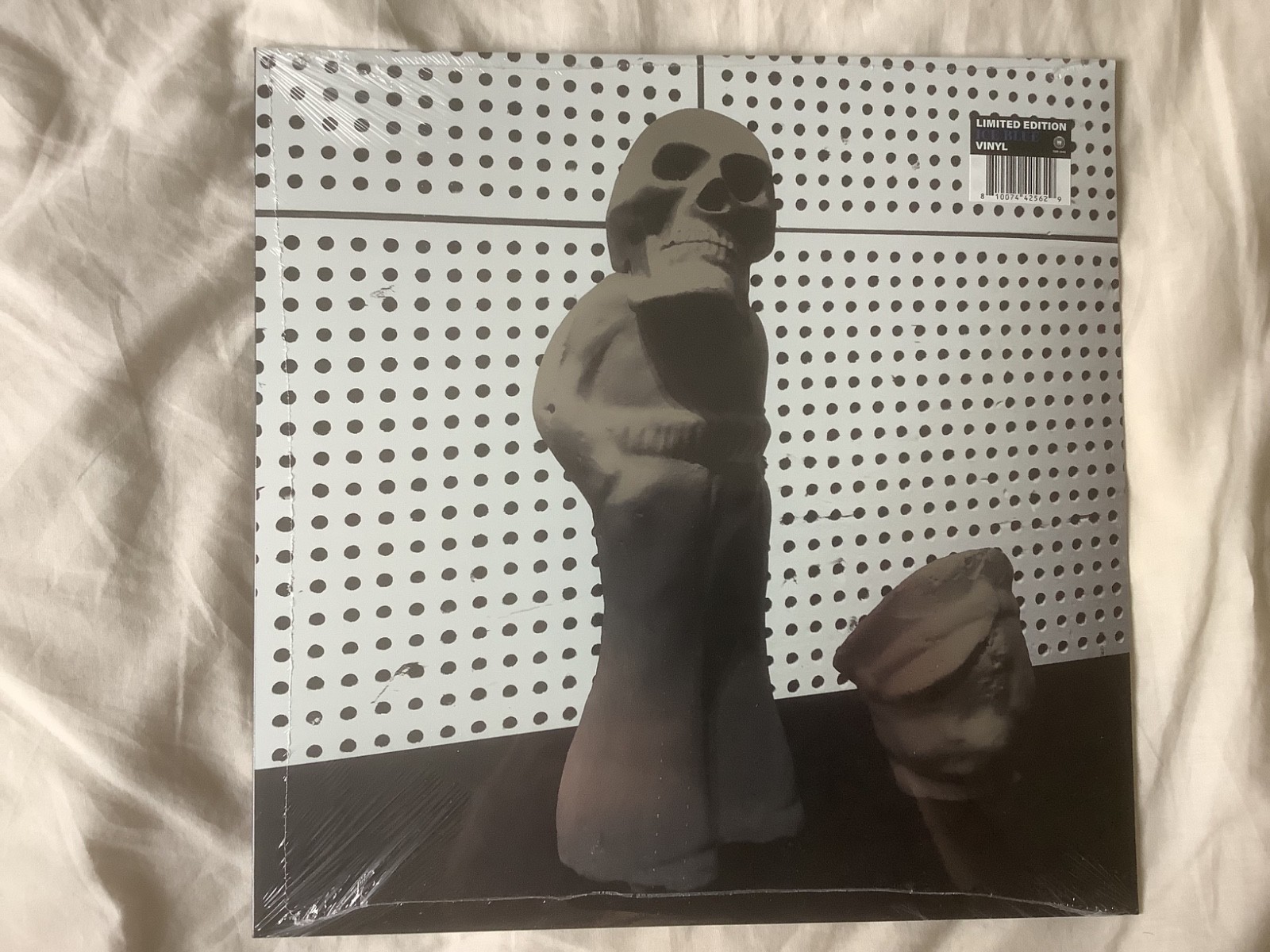Jack White Frozen Charlatan ICE BLUE LP vinyl record CHROME ALT ART Charlotte