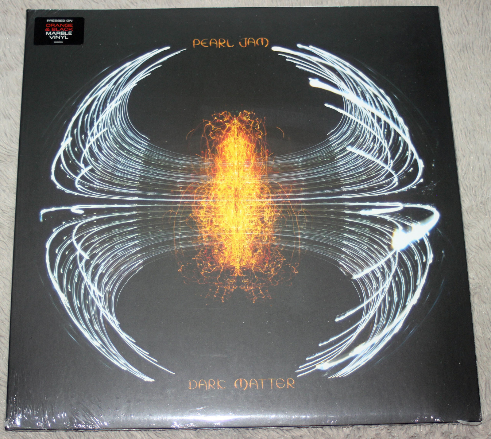 Pearl Jam Dark Matter Philadelphia Orange Black Marble Vinyl x/1500 RSD 2024 OOP