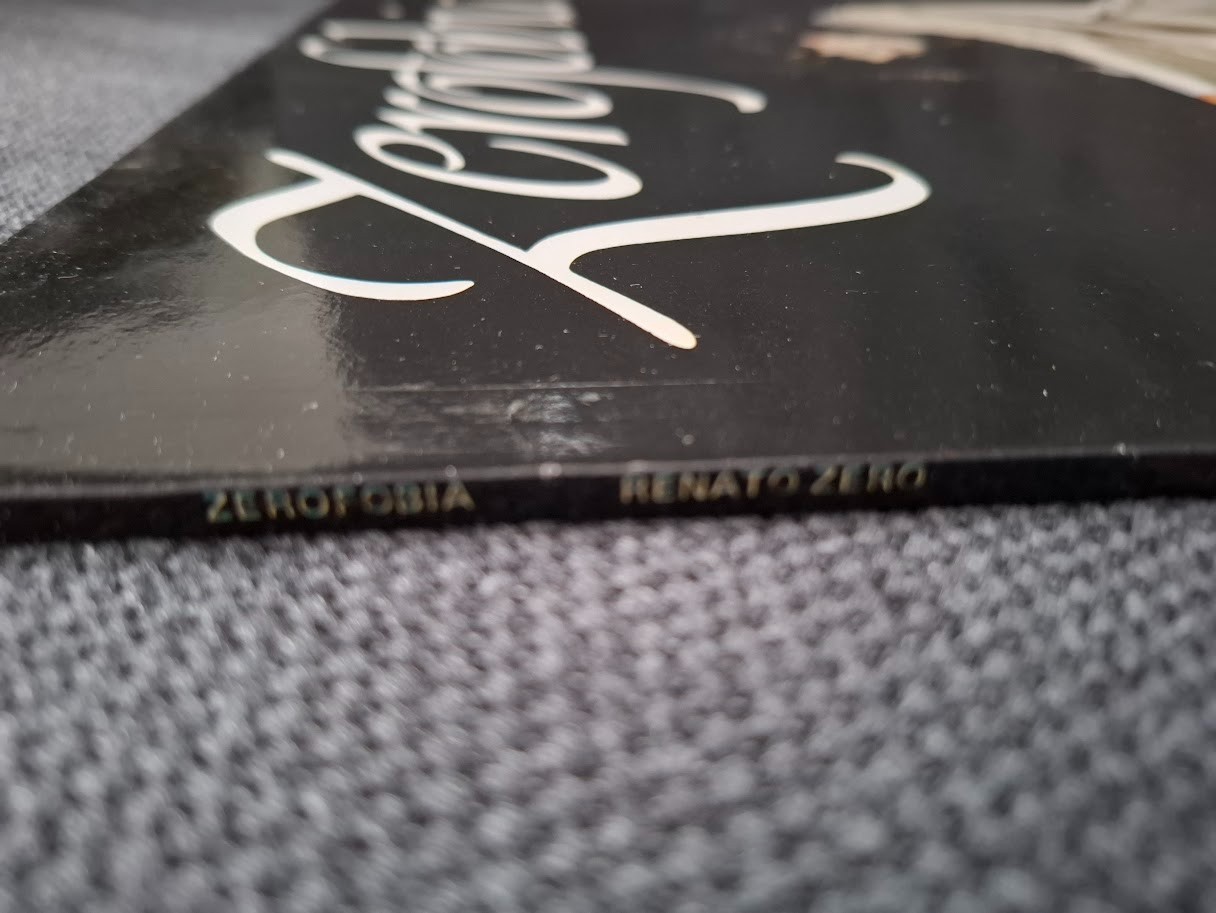 LP RENATO ZERO Zerofobia vinile stampa anni ’80 EXCELLENT++ NEAR MINT Mi vendo