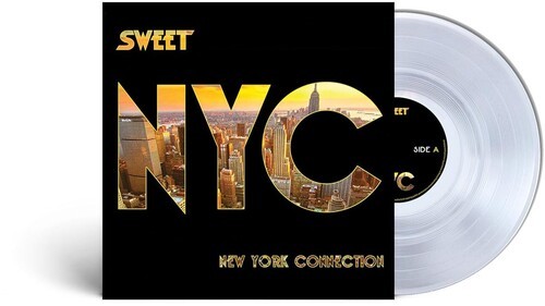 Sweet – New York Connection – Crystal Clear [New Vinyl LP] Clear Vinyl, Ltd Ed