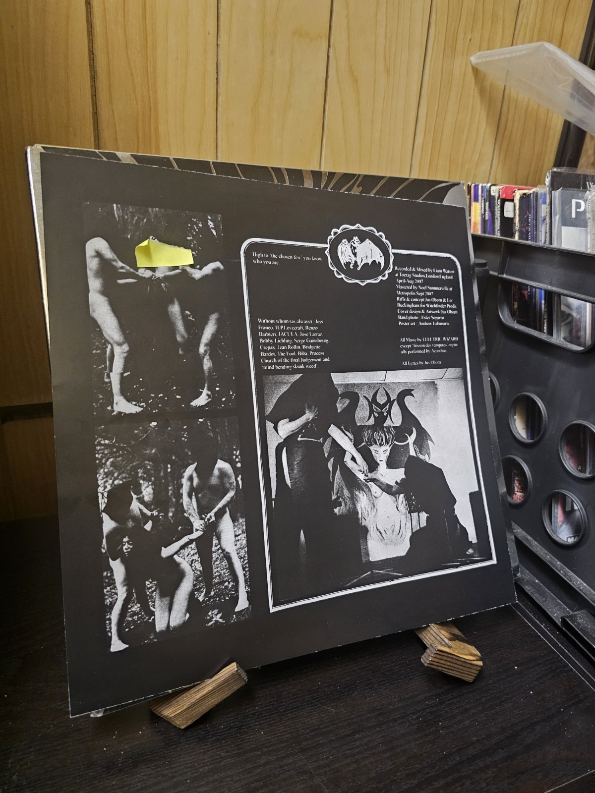 Electric Wizard Witchcult Today 2 LP CLEAR Vinyl Record FOIL SLEEVE 500 COPIES