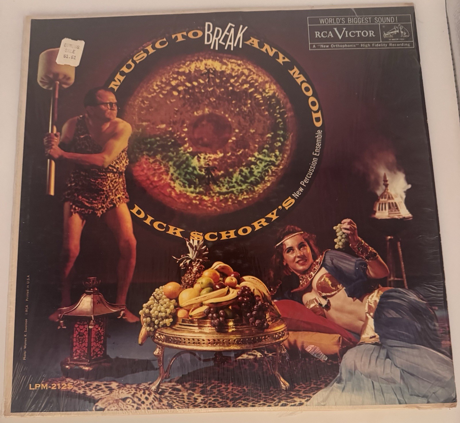 Dick Schory Music To Break Any Mood LP Vinyl – RCA LPM 2125