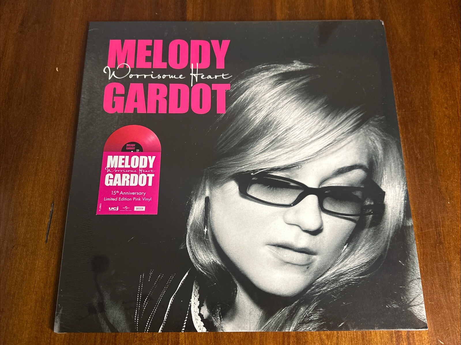 Worrisome Heart by Melody Gardot (Vinyl Record, 2023) Pink Vinyl