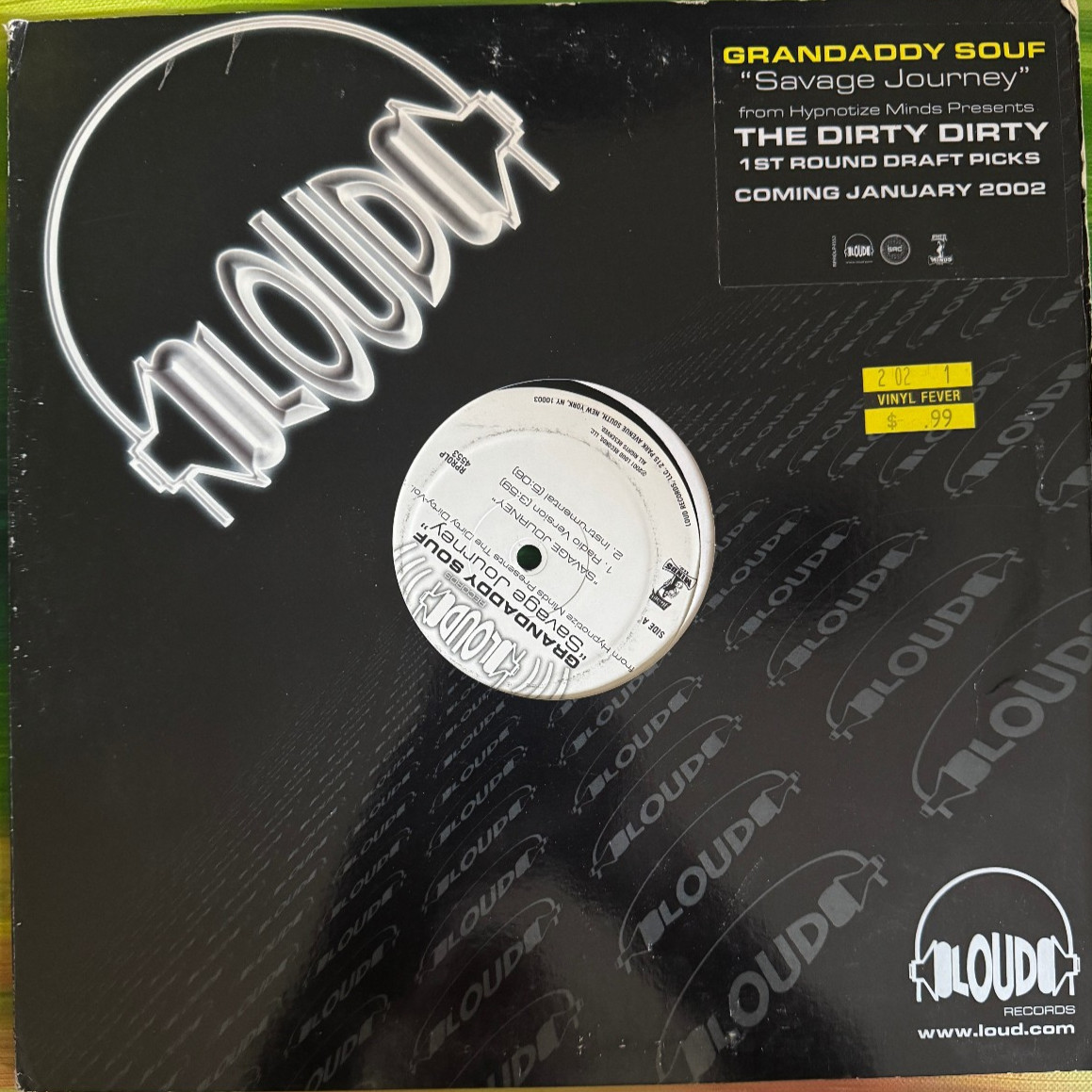 Grandaddy Souf Savage Journey 12″ Promo Vinyl Record LP Hip-Hop RPROLP 4553