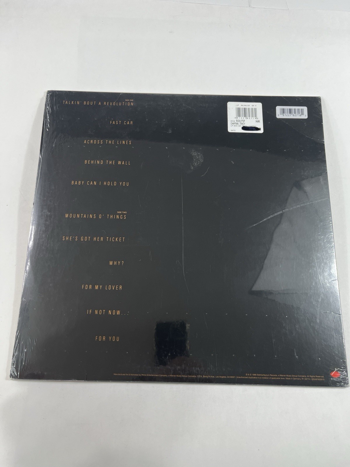Tracy Chapman 35th Anniversary Deep Red Colored Vinyl Record New Sealed ￼