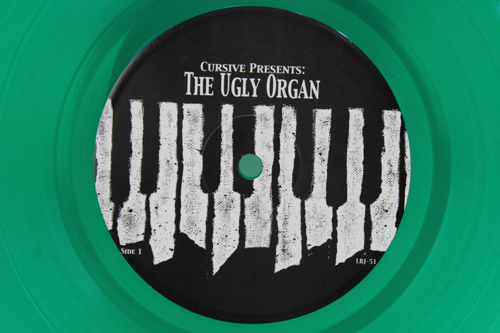 The Ugly Organ by Cursive LP Green Vinyl NM 2003 Rock Saddle Creek Records